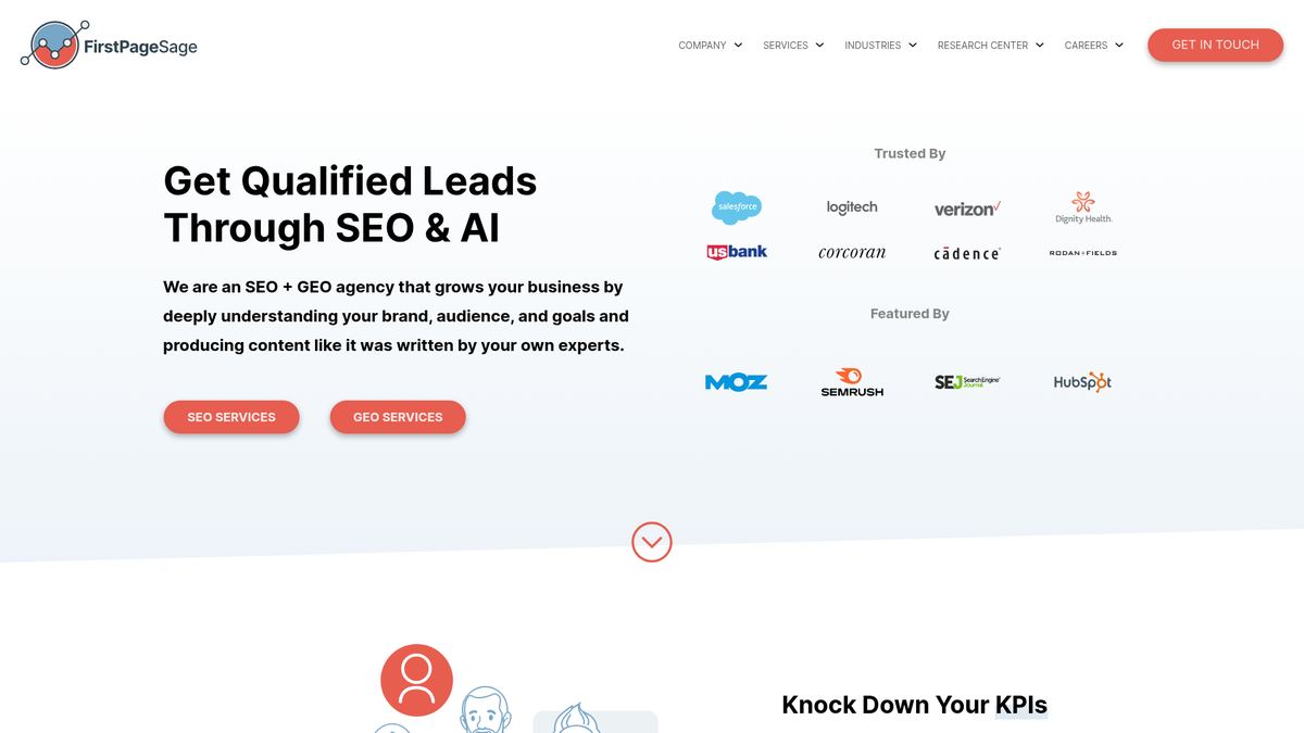 First Page Sage homepage