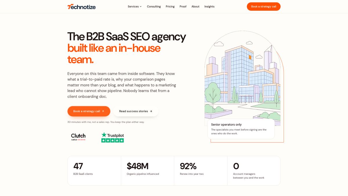 Technotize homepage